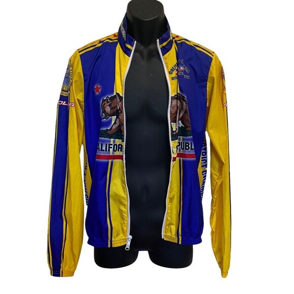 Vintage Voler California Nevada Republic 2000 Champion Windbreaker Jacket Sz M - Picture 5 of 15